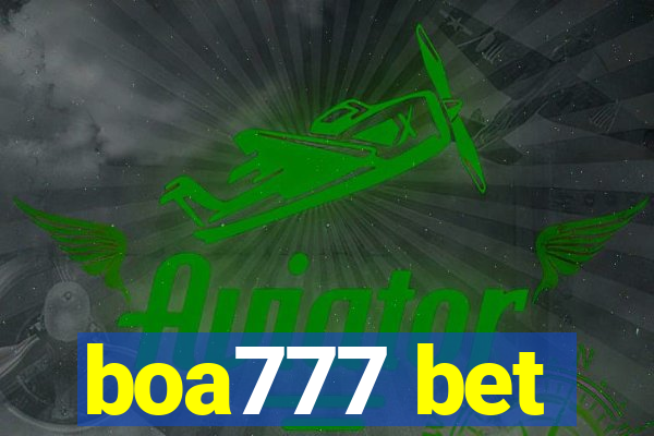 boa777 bet