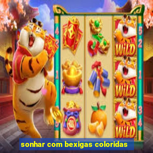 sonhar com bexigas coloridas