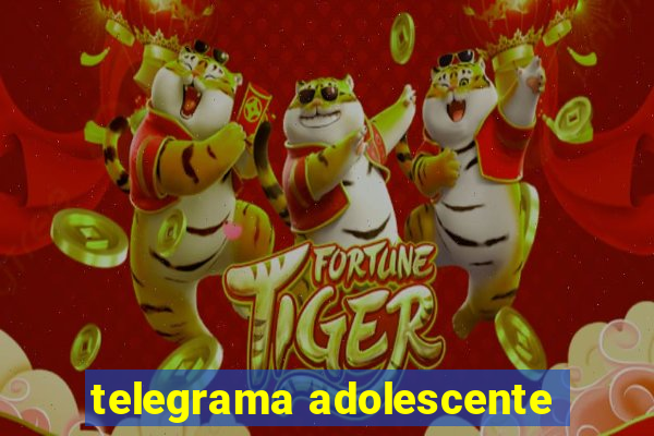 telegrama adolescente