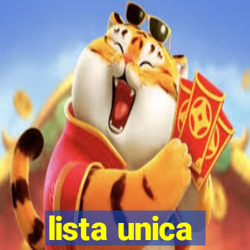 lista unica