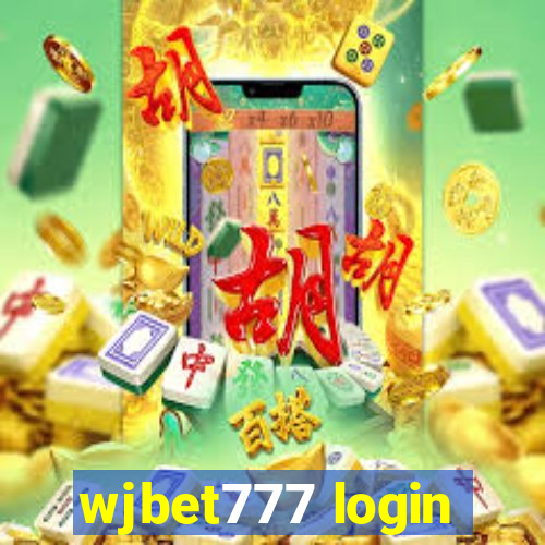 wjbet777 login