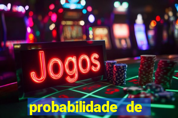 probabilidade de jogos de futebol de hoje