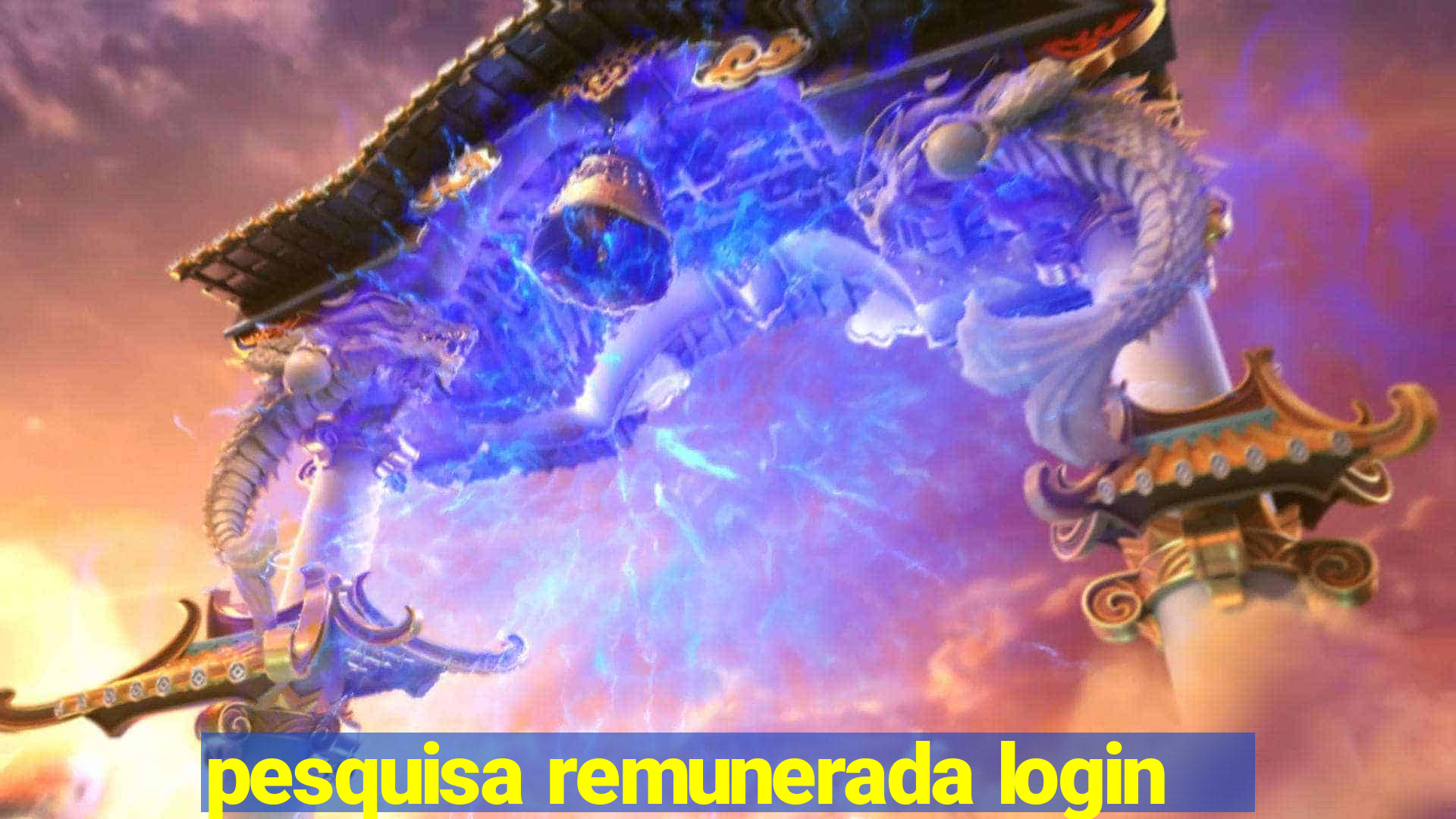 pesquisa remunerada login